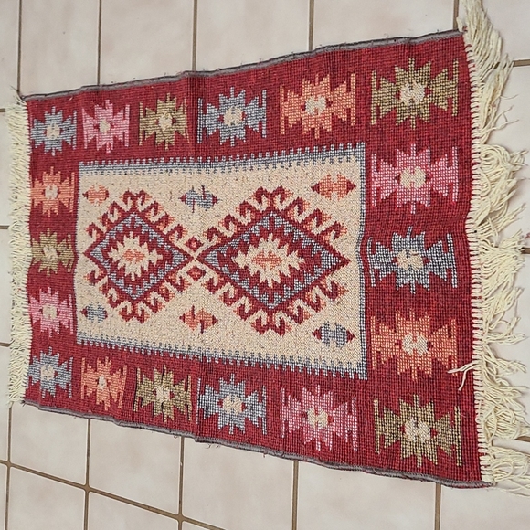 Lightly Used Small Rug - Picture 2 of 4